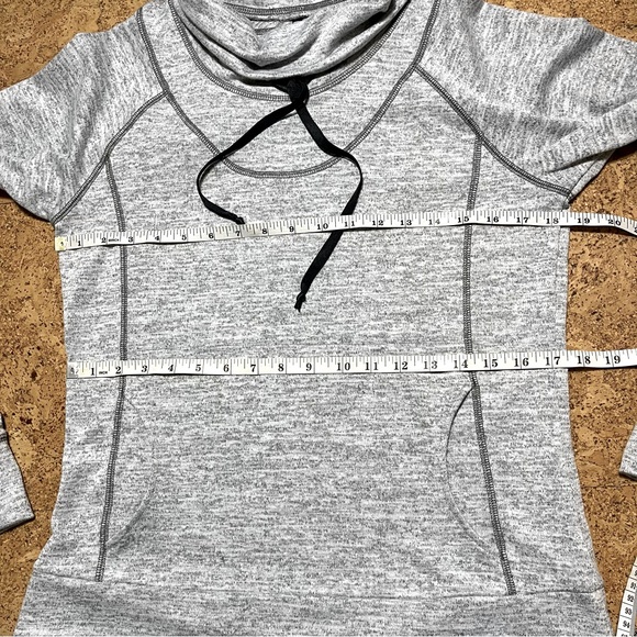 KUHL Lea Pullover NWOT Cowl Longsleeve Top In Ash Sz M - Picture 15 of 15